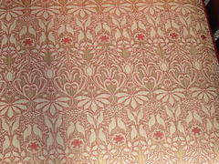 Close-up fabric design.